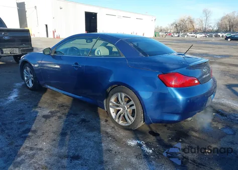 2010 Infiniti G37 from USA, damaged, VIN JN1CV6FE3AM351731
